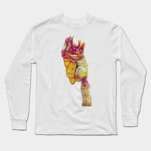 Squirrel with an ice cream Long Sleeve T-Shirt